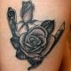 American Traditional Rose - Harrisburg Tattoo Studio - Rayzor Tattoos - AJ Weaver