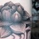 Black and Gray Lotus - Rayzor Tattoos - Lemoyne Tattoo Studio - AJ Weaver