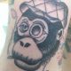 Old School Monkey Tattoo - Colonial Park Tattoo Studio - Rayzor Tattoos