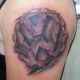 Black and Grey VW Custom - Rayzor Tattoos - Harrisburg Tattoo Studio - Ray Young - Tattoo Artist