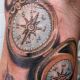 color-nautical-compass-tattoo-shop-lemoyne