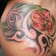color-tropical-flower-tattoo-camp-hill