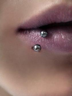 Body Piercing (Lip Piercing) at Rayzor Tattoos