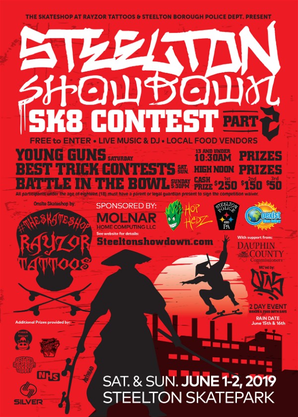Steelton Skatepark Harrisburg's Only Free Skatepark Rayzor Tattoos