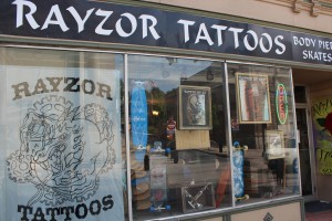 Rayzor Tattoos, located on Front Street in Steelton, is only minutes from Harrisburg and other East Shore locations in the capital region.