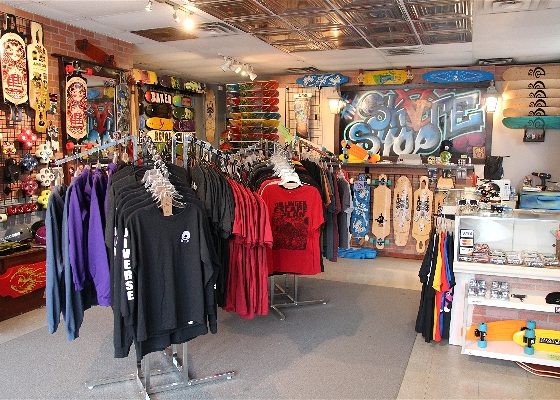 Steelton Skateshop at Rayzor TattoosRayzor Tattoos
